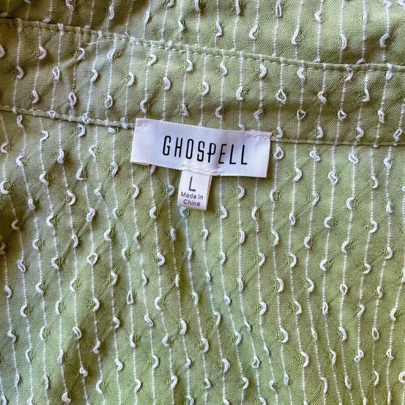 Ghospell (Asos) Green Wrap Dress, Large 💚💚 - Picture 4 of 6